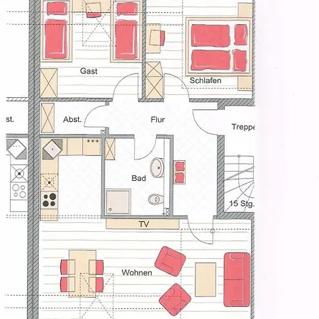 Appartement Achterhof 